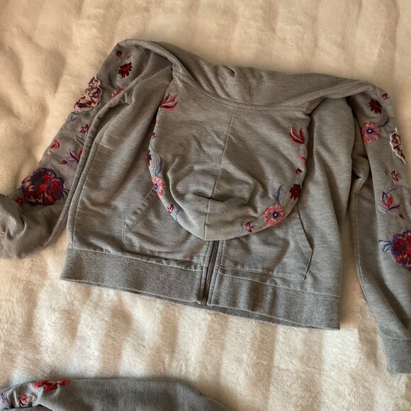 Driftwood Teddy Hoodie and jogger set women's size small - Picture 5 of 8